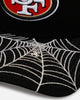 New Era San Francisco 49ers 'Spider Web Visor' 9FORTY A-Frame Snapback Black