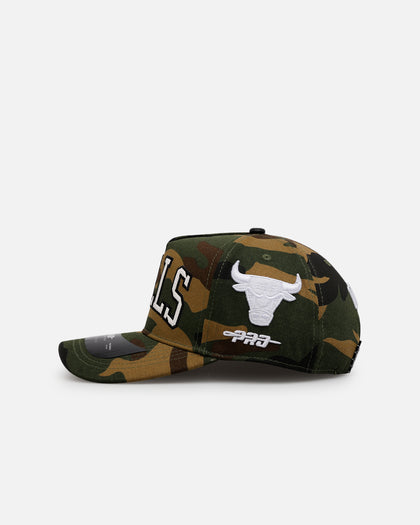 Pro Standard Chicago Bulls 'Woodland Camo' Pro Pinch Snapback Camo