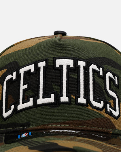 Pro Standard Boston Celtics 'Woodland Camo' Pro Pinch Snapback Camo