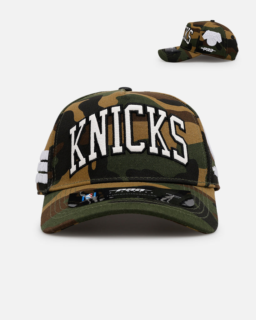 Pro Standard New York Knicks 'Woodland Camo' Pro Pinch Snapback