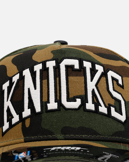 Pro Standard New York Knicks 'Woodland Camo' Pro Pinch Snapback Camo