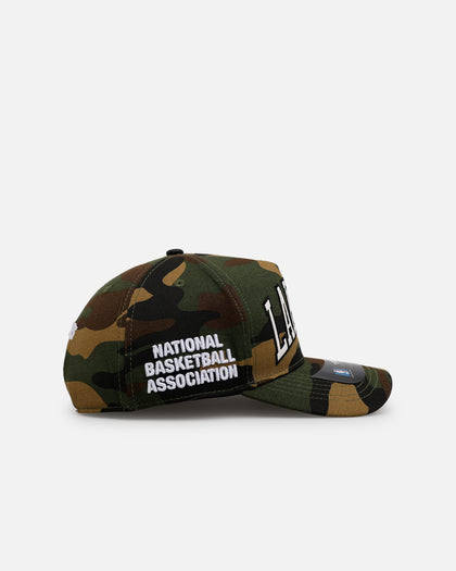 Pro Standard Los Angeles Lakers 'Woodland Camo' Pro Pinch Snapback Camo