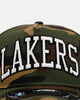 Pro Standard Los Angeles Lakers 'Woodland Camo' Pro Pinch Snapback Camo