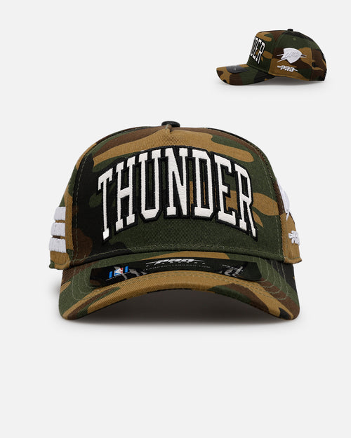 Pro Standard Oklahoma City Thunder 'Woodland Camo' Pro Pinch Snapback Camo