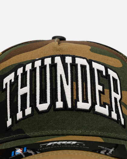 Pro Standard Oklahoma City Thunder 'Woodland Camo' Pro Pinch Snapback Camo