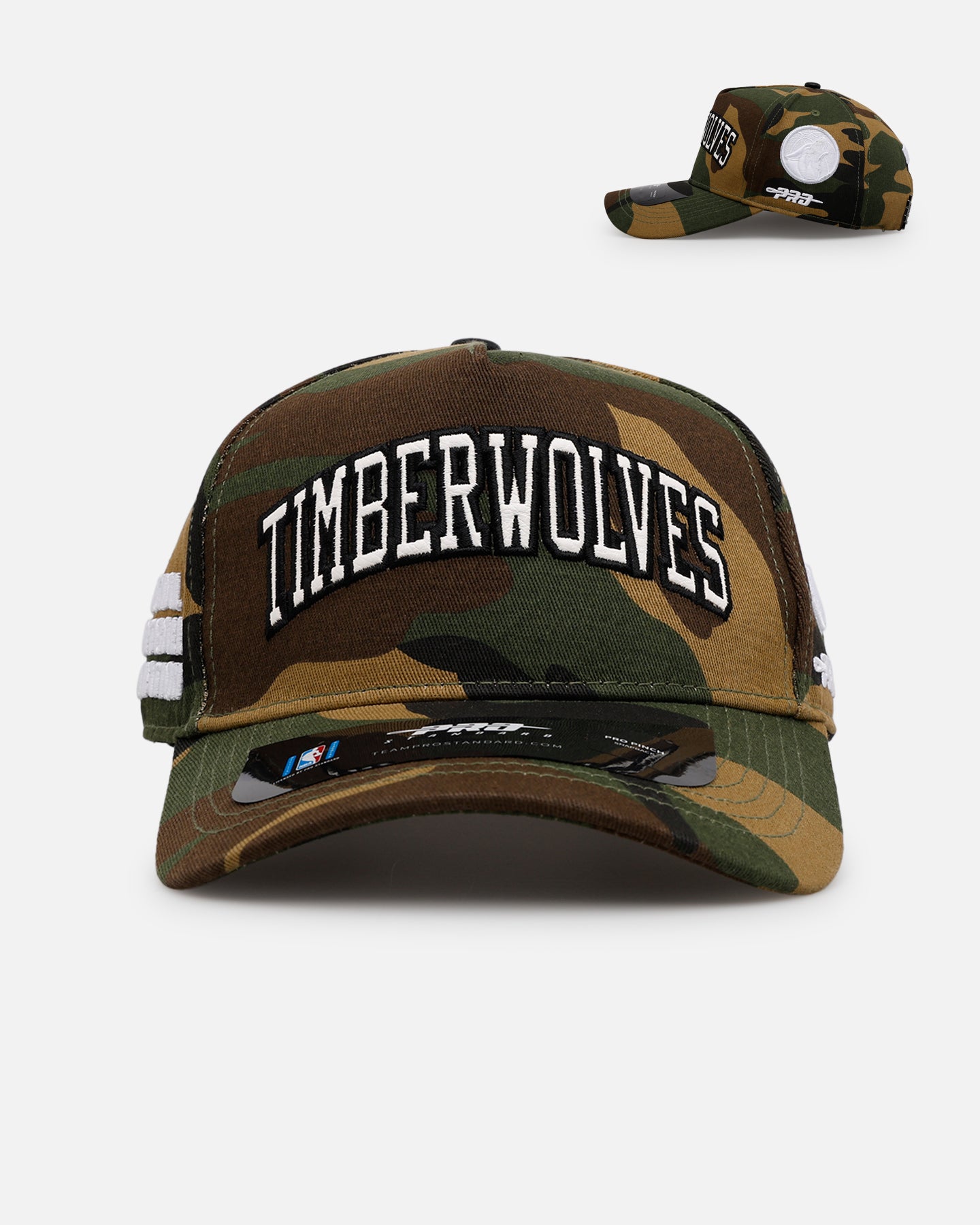 Pro Standard Minnesota Timberwolves 'Woodland Camo' Pro Pinch