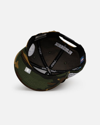 Pro Standard Minnesota Timberwolves 'Woodland Camo' Pro Pinch Snapback Camo