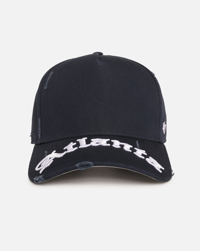 47 Brand Atlanta Braves 'Destruct Gothic Visor' 47 Offside