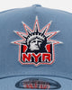 New Era New York Rangers 'Faded Blue' 9FORTY A-Frame Snapback Faded Blue