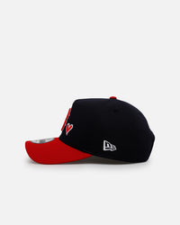 New Era Boston Red Sox 'Team Color Hearts' 9FORTY A-Frame Snapback Navy/Red