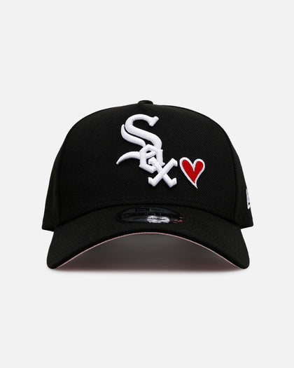 New Era Chicago White Sox 'Team Color Hearts' 9FORTY A-Frame Snapback Black