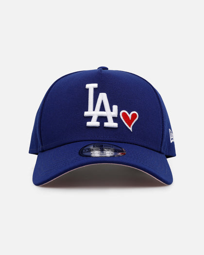 New Era Los Angeles Dodgers 'Team Color Hearts' 9FORTY A-Frame Snapback Blue