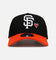 New Era San Francisco Giants 'Team Color Hearts' 9FORTY A-Frame Snapback Black/Orange