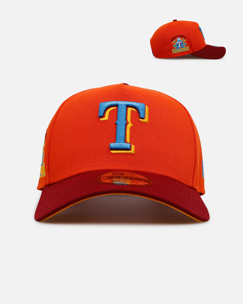 New Era Texas Rangers 'Horizon' 9FORTY A-Frame Snapback Orange