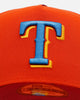 New Era Texas Rangers 'Horizon' 9FORTY A-Frame Snapback Orange