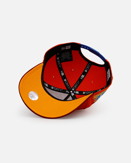 New Era Texas Rangers 'Horizon' 9FORTY A-Frame Snapback Orange