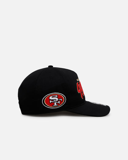 47 Brand San Francisco 49ers 'Black Dome Script' 47 Hitch Snapback Black