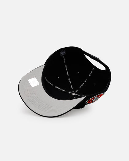 47 Brand San Francisco 49ers 'Black Dome Script' 47 Hitch Snapback Black