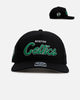 47 Brand Boston Celtics 'Black Dome Script' 47 Hitch Snapback Black