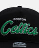 47 Brand Boston Celtics 'Black Dome Script' 47 Hitch Snapback Black