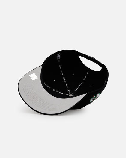 47 Brand Boston Celtics 'Black Dome Script' 47 Hitch Snapback Black