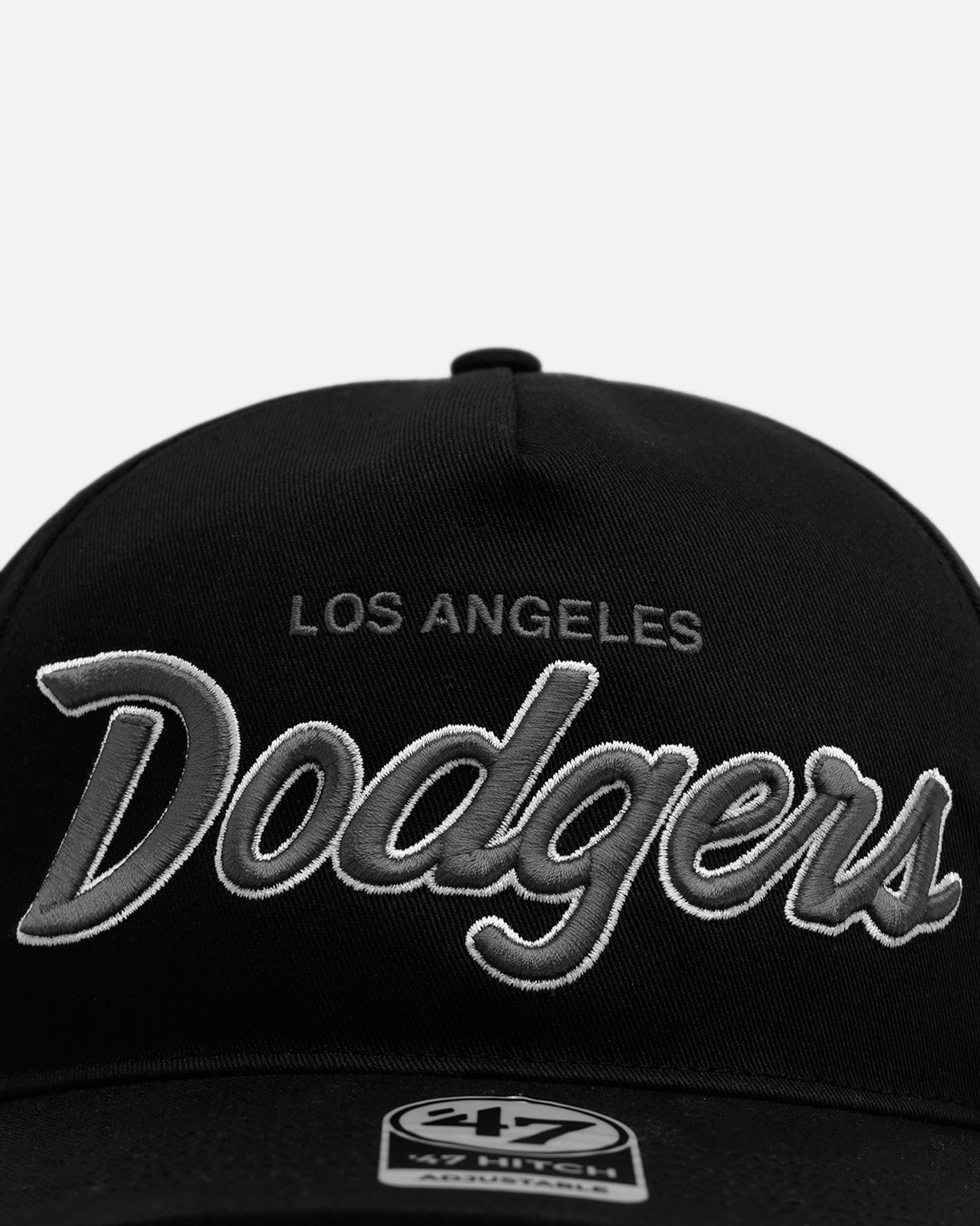 47 Brand Los Angeles Dodgers 'Black Dome Script' 47 Hitch Snapback