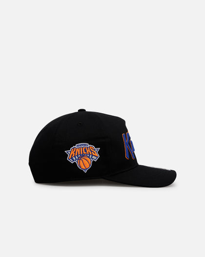 47 Brand New York Knicks 'Black Dome Script' 47 Hitch Snapback Black