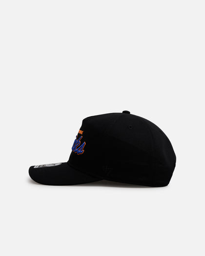 47 Brand New York Knicks 'Black Dome Script' 47 Hitch Snapback Black