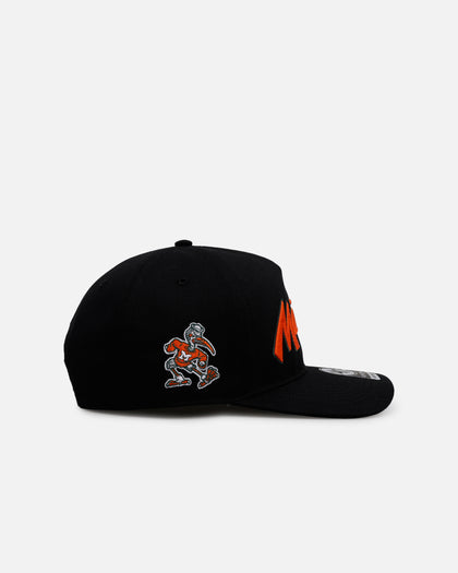 47 Brand Miami Hurricanes 'Black Dome Script' 47 Hitch Snapback Black