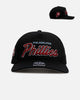 47 Brand Philadelphia Phillies 'Black Dome Script' 47 Hitch Snapback Black