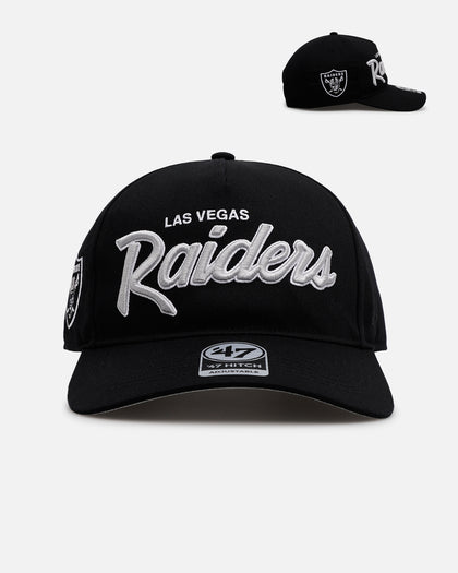 47 Brand Las Vegas Raiders 'Black Dome Script' 47 Hitch Snapback Black