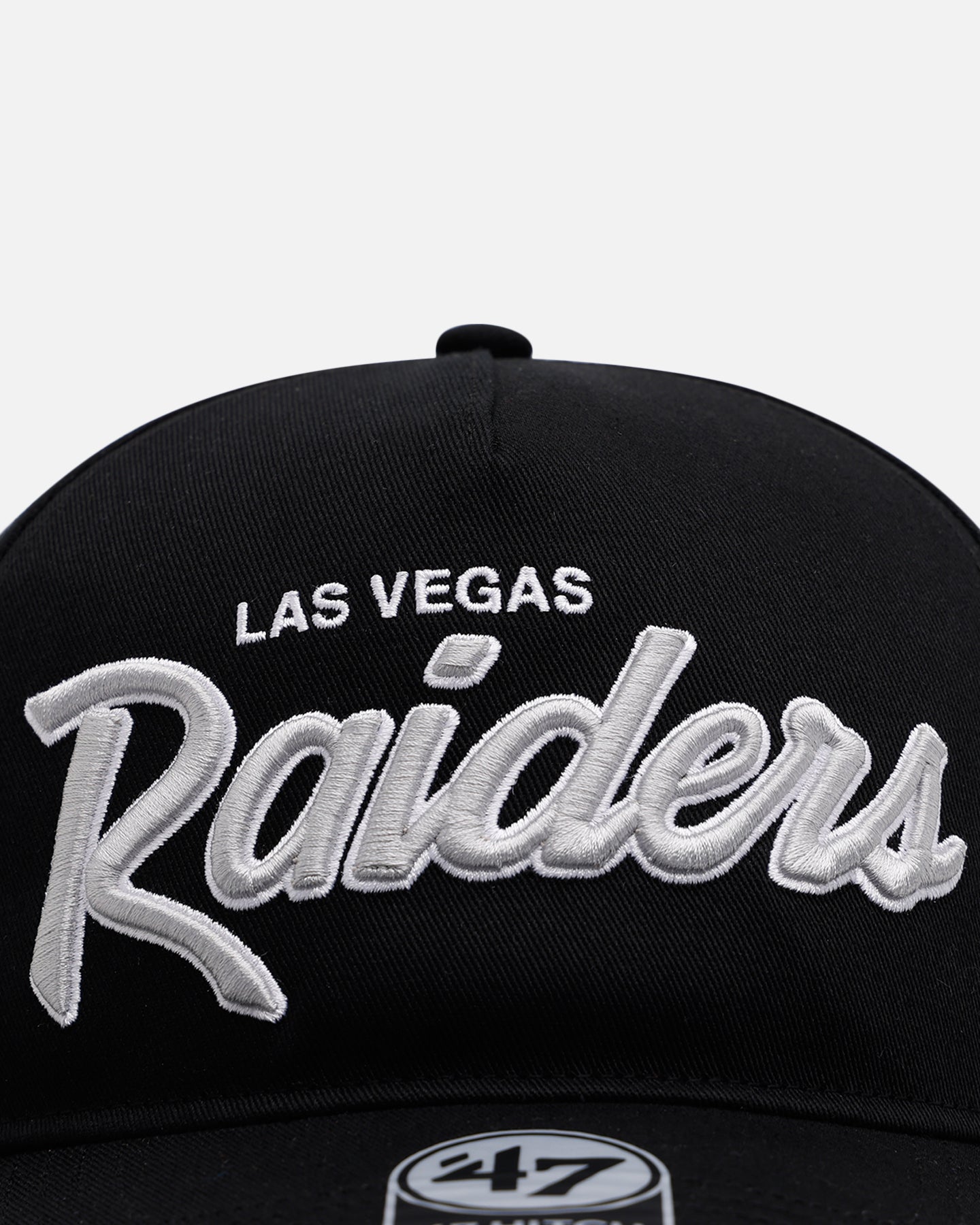 47 Brand Las Vegas Raiders 'Black Dome Script' 47 Hitch Snapback