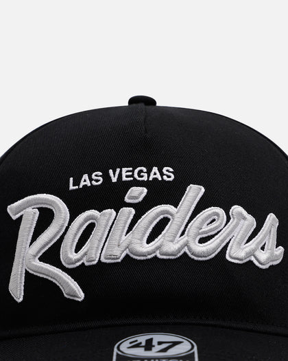47 Brand Las Vegas Raiders 'Black Dome Script' 47 Hitch Snapback Black