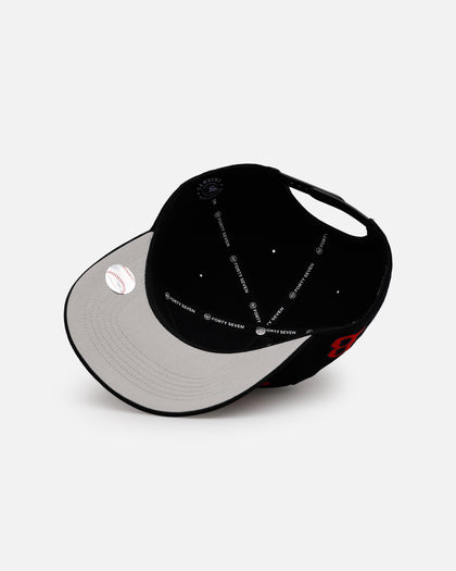 47 Brand Boston Red Sox 'Black Dome Script' 47 Hitch Snapback Black