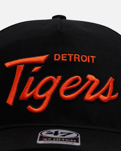 47 Brand Detroit Tigers 'Black Dome Script' 47 Hitch Snapback Black