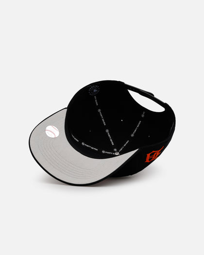 47 Brand Detroit Tigers 'Black Dome Script' 47 Hitch Snapback Black