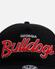 47 Brand Georgia Bulldogs 'Black Dome Script' 47 Hitch Snapback Black