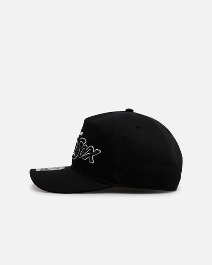 47 Brand Chicago White Sox 'Black Dome Script' 47 Hitch Snapback Black