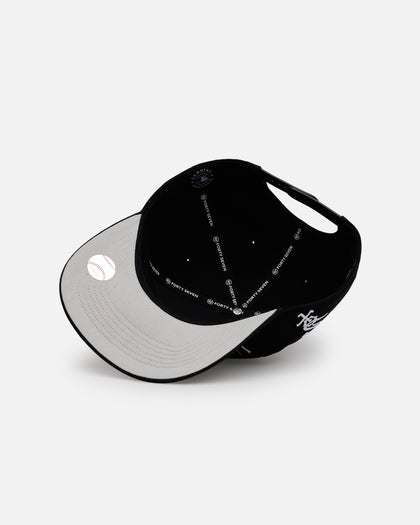 47 Brand Chicago White Sox 'Black Dome Script' 47 Hitch Snapback Black