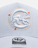 47 Brand Chicago Cubs 'Overstitch' 47 Offside Snapback Light Blue