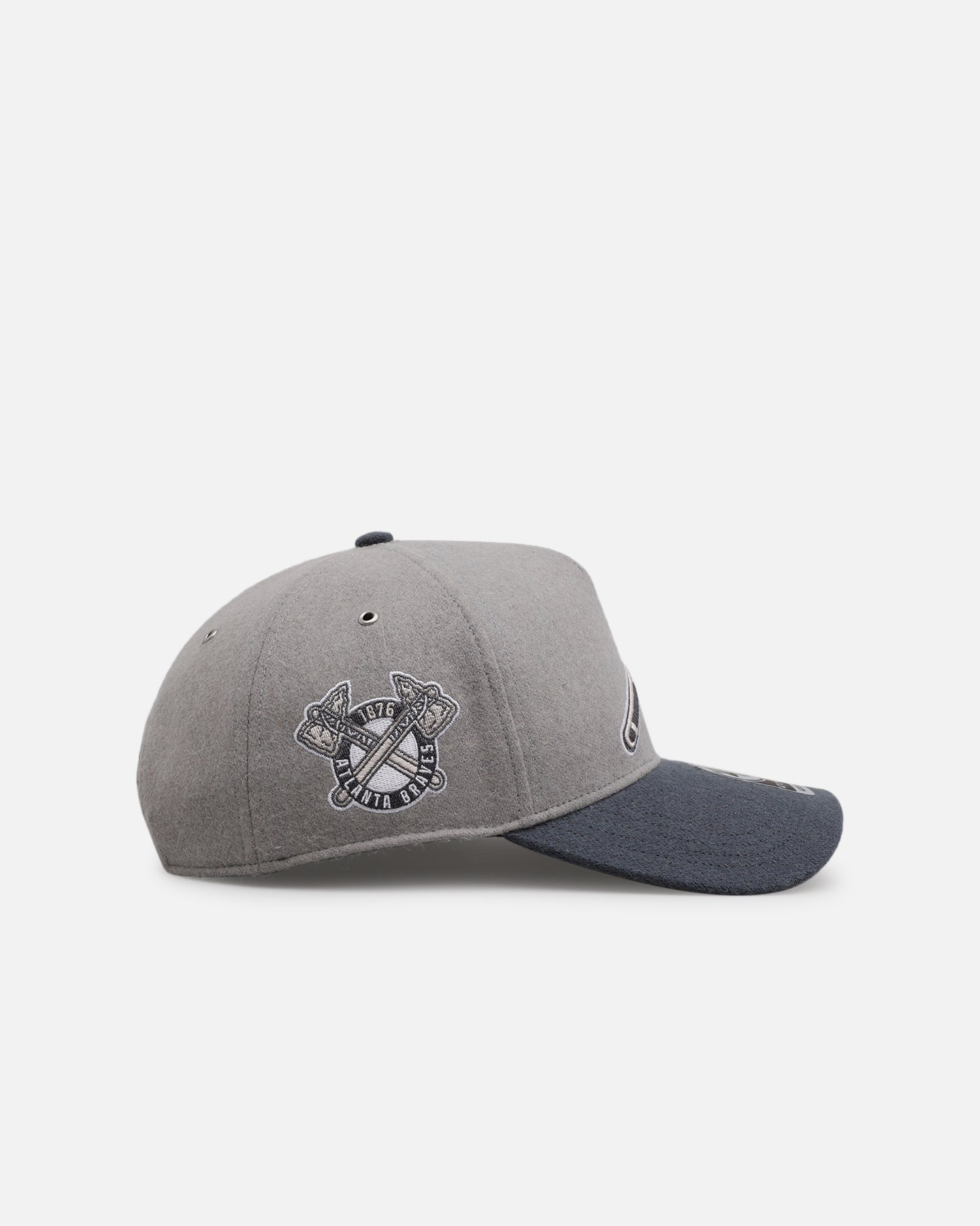 47 Brand Atlanta Braves 'Shades Of Gray' 47 Offside Snapback