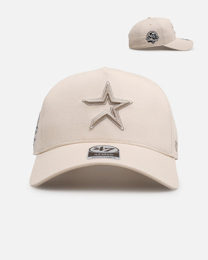 47 Brand Houston Astros 'Caramel Swirl' MVP Snapback Natural/Khaki