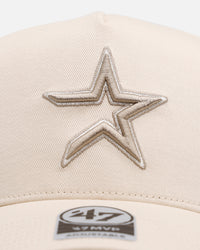 47 Brand Houston Astros 'Caramel Swirl' MVP Snapback Natural/Khaki
