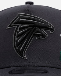 New Era Atlanta Falcons 'Gray Tonal Rose Embroidery' 9FORTY A-Frame Snapback Gray