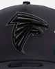 New Era Atlanta Falcons 'Gray Tonal Rose Embroidery' 9FORTY A-Frame Snapback Gray