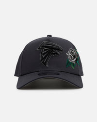 New Era Atlanta Falcons 'Gray Tonal Rose Embroidery' 9FORTY A-Frame Snapback Gray