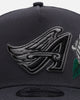 New Era Los Angeles Angels 'Gray Tonal Rose Embroidery' 9FORTY A-Frame Snapback Gray