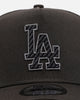 New Era Los Angeles Dodgers 'Carbon Weave' 9FORTY A-Frame Snapback Black