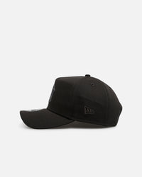 New Era New York Yankees 'Carbon Weave' 9FORTY A-Frame Snapback Black