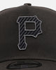 New Era Pittsburgh Pirates 'Carbon Weave' 9FORTY A-Frame Snapback Black